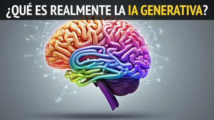 Qué es la IA generativa explicada con ejemplos sencillos